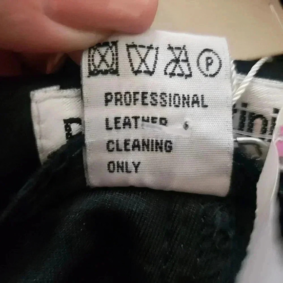 Paolo Santini Leather Rhinestone Pant - Picture 11 of 11